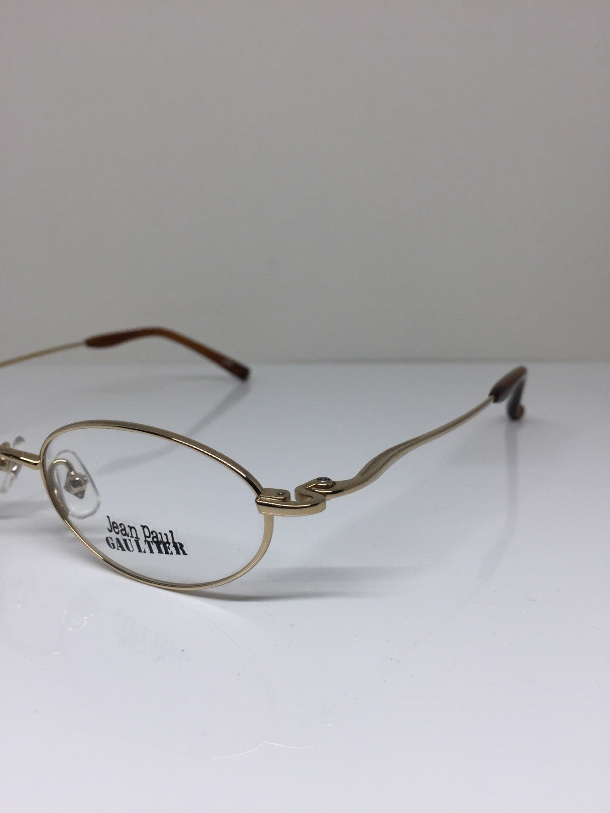 Vintage Jean Paul Gaultier JPG 55-0034 Gold Eyeglasses - Super Vision Optical