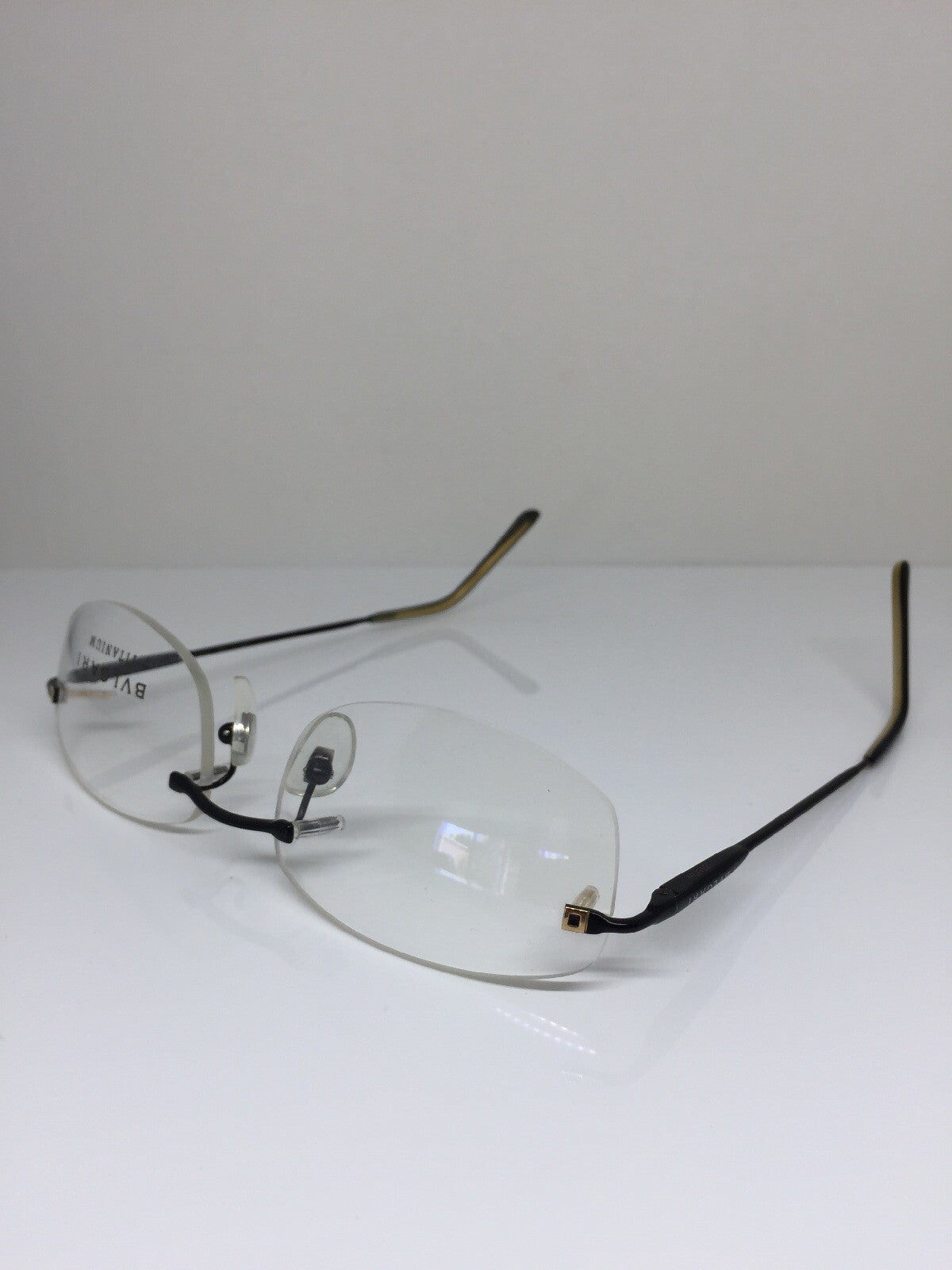 Vintage Bvlgari BVL 134-T Black Eyeglasses - Super Vision Optical