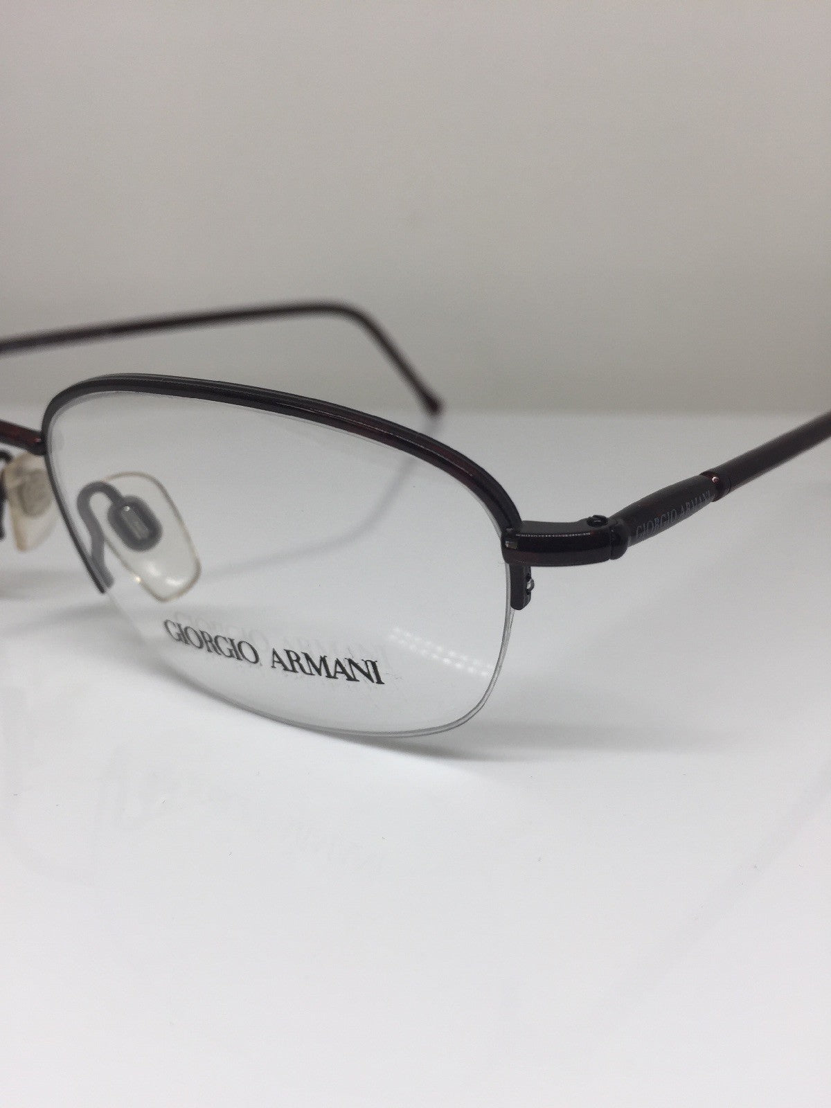 Vintage Giorgio Armani GA 255 Red Eyeglasses - Super Vision Optical