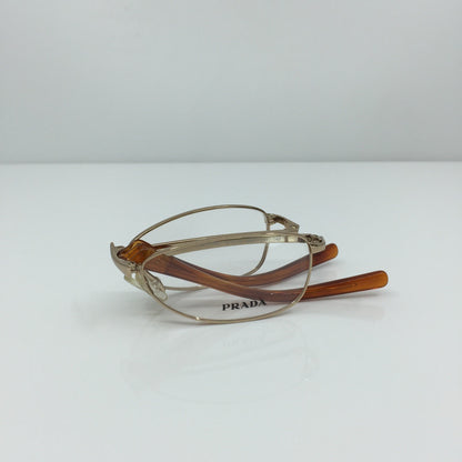 Vintage Prada VPR 76C Gold Eyeglasses - Super Vision Optical