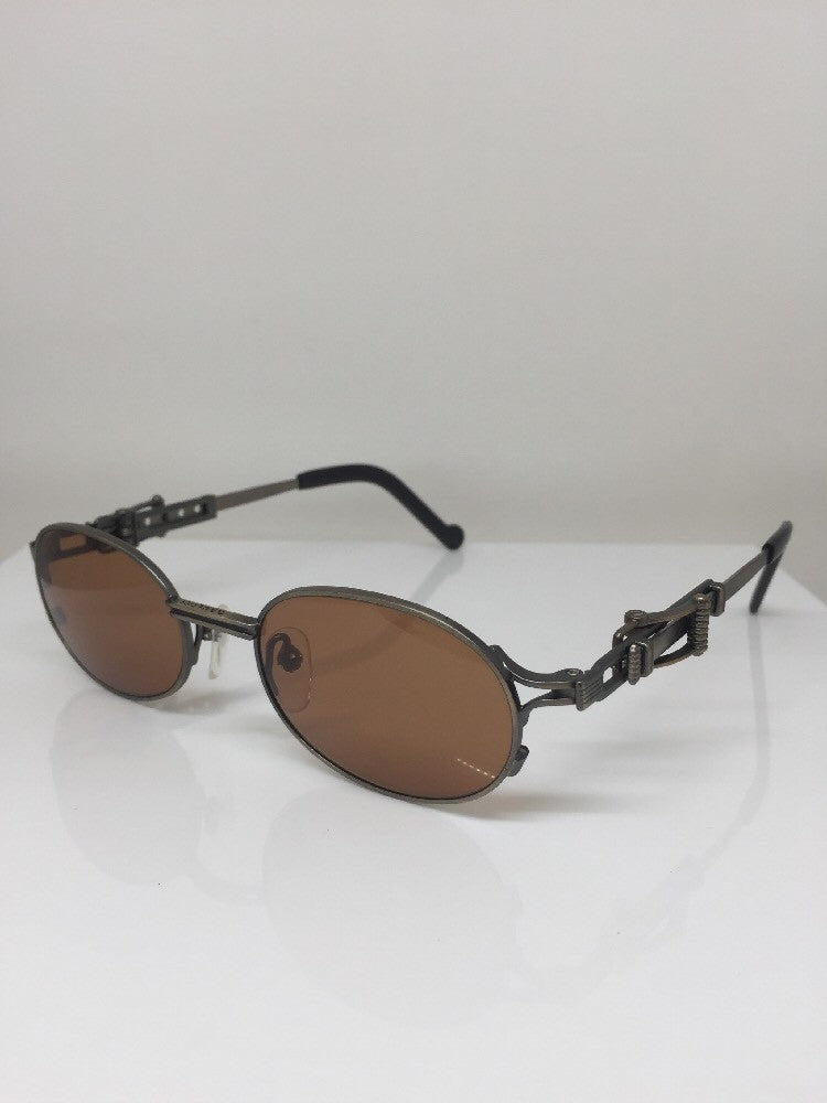 Vintage Jean Paul Gaultier JPG 56-0020 Gold Sunglasses - Super Vision Optical