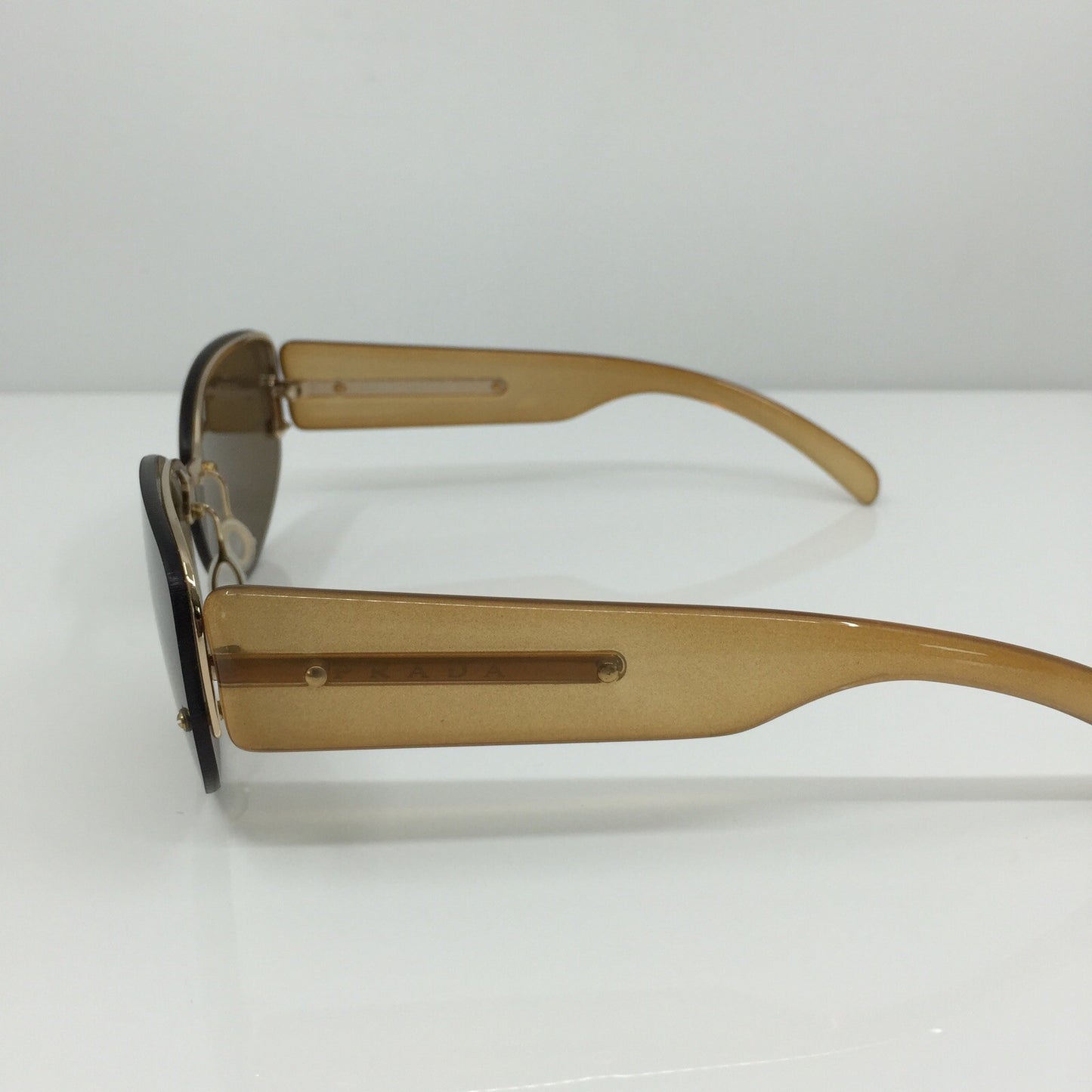 Vintage Prada SPR 59B Gold Sunglasses - Super Vision Optical