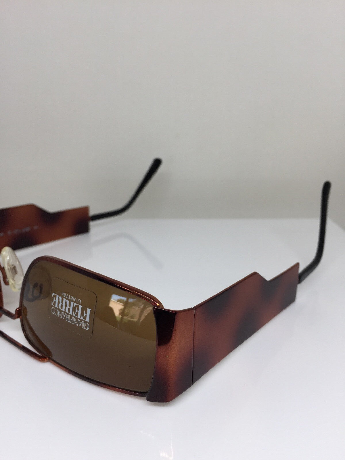Vintage Gianfranco Ferre GFF 102-S Brown Sunglasses - Super Vision Optical