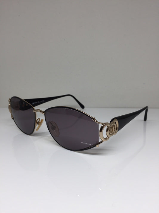Vintage Christian Dior CD 2844 Gold Sunglasses - Super Vision Optical
