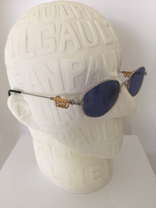 Vintage Jean Paul Gaultier JPG 56-5101 Gold Sunglasses - Super Vision Optical