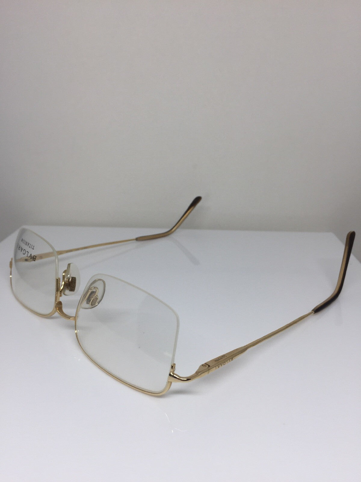 Vintage Bvlgari BVL 144-T Gold Eyeglasses - Super Vision Optical