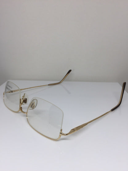 Vintage Bvlgari BVL 144-T Gold Eyeglasses - Super Vision Optical