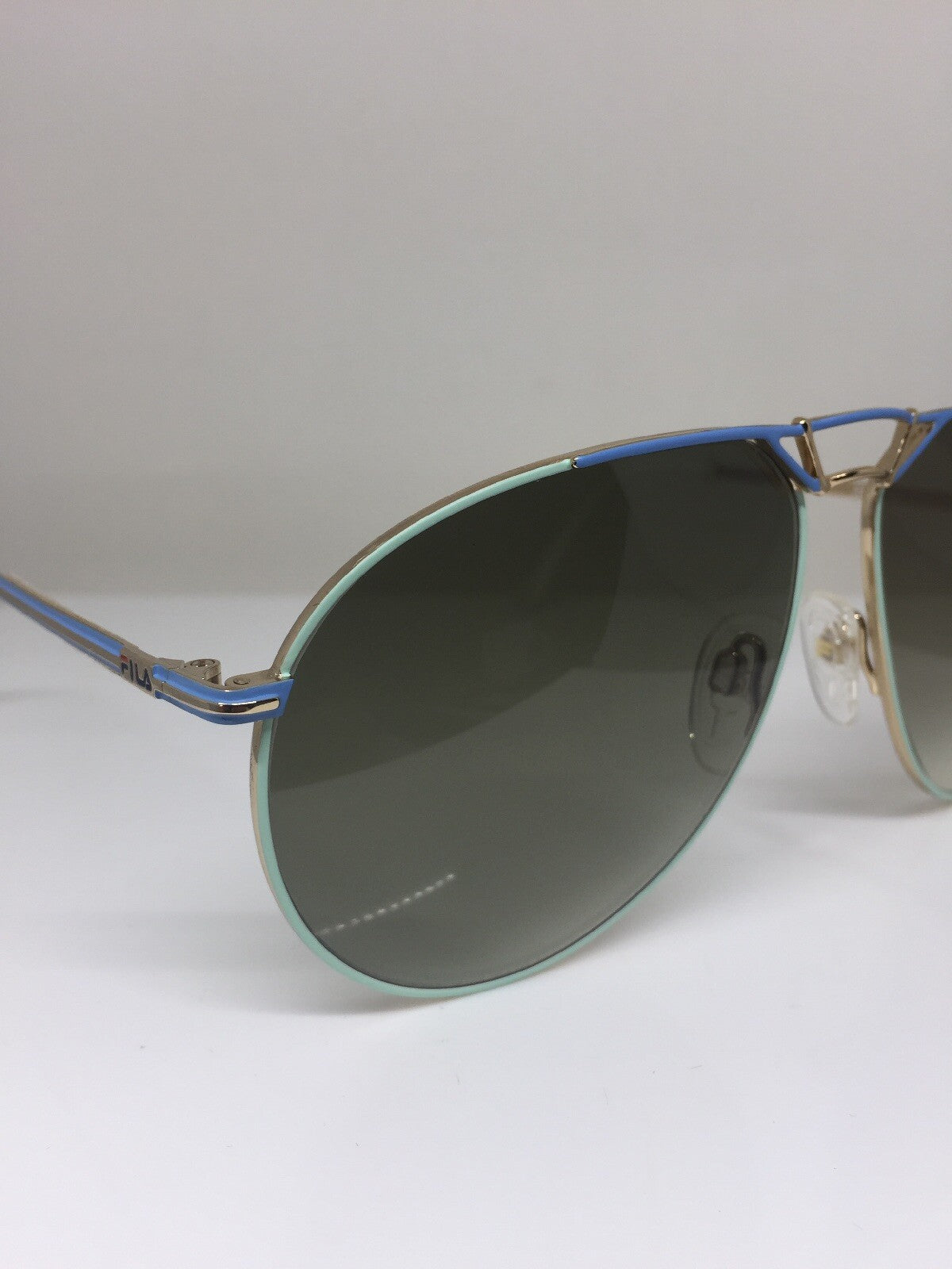 Vintage Fila Sport FILA 8802 Blue Sunglasses - Super Vision Optical
