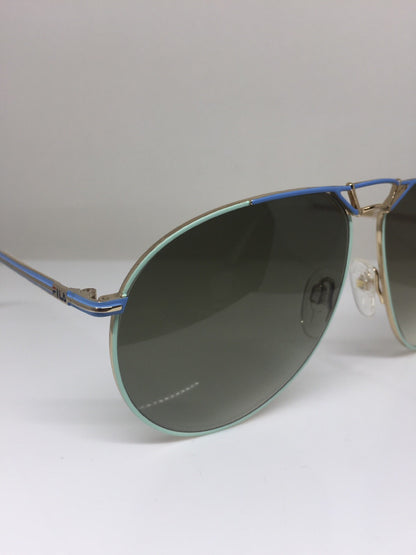 Vintage Fila Sport FILA 8802 Blue Sunglasses - Super Vision Optical