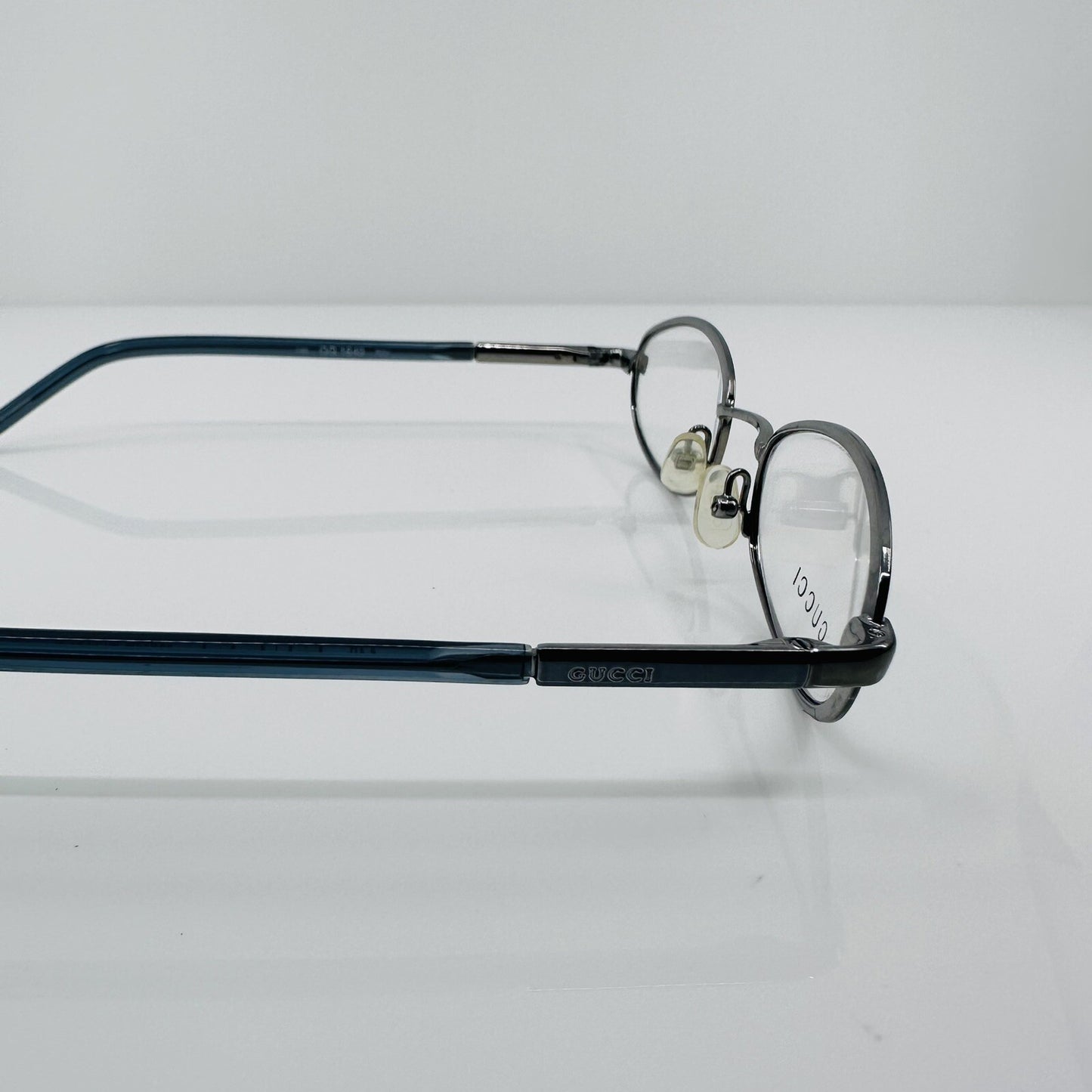 Vintage Gucci GG 1649 Silver Eyeglasses - Super Vision Optical