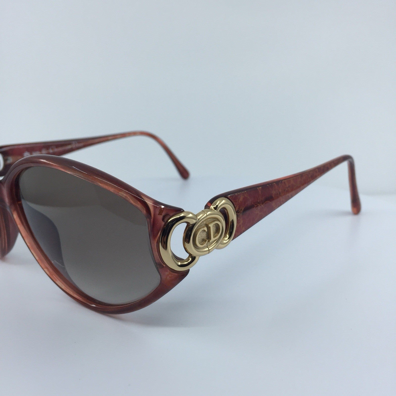 Vintage Christian Dior CD 2850 Gold Sunglasses - Super Vision Optical