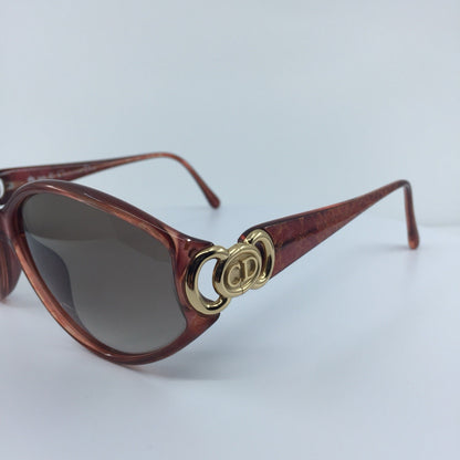 Vintage Christian Dior CD 2850 Gold Sunglasses - Super Vision Optical