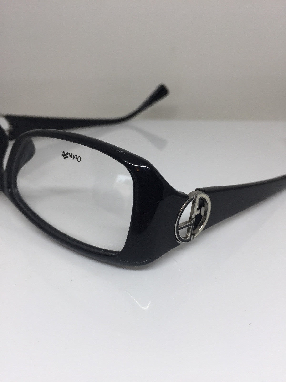 Vintage Giorgio Armani GA 589 Black Eyeglasses - Super Vision Optical