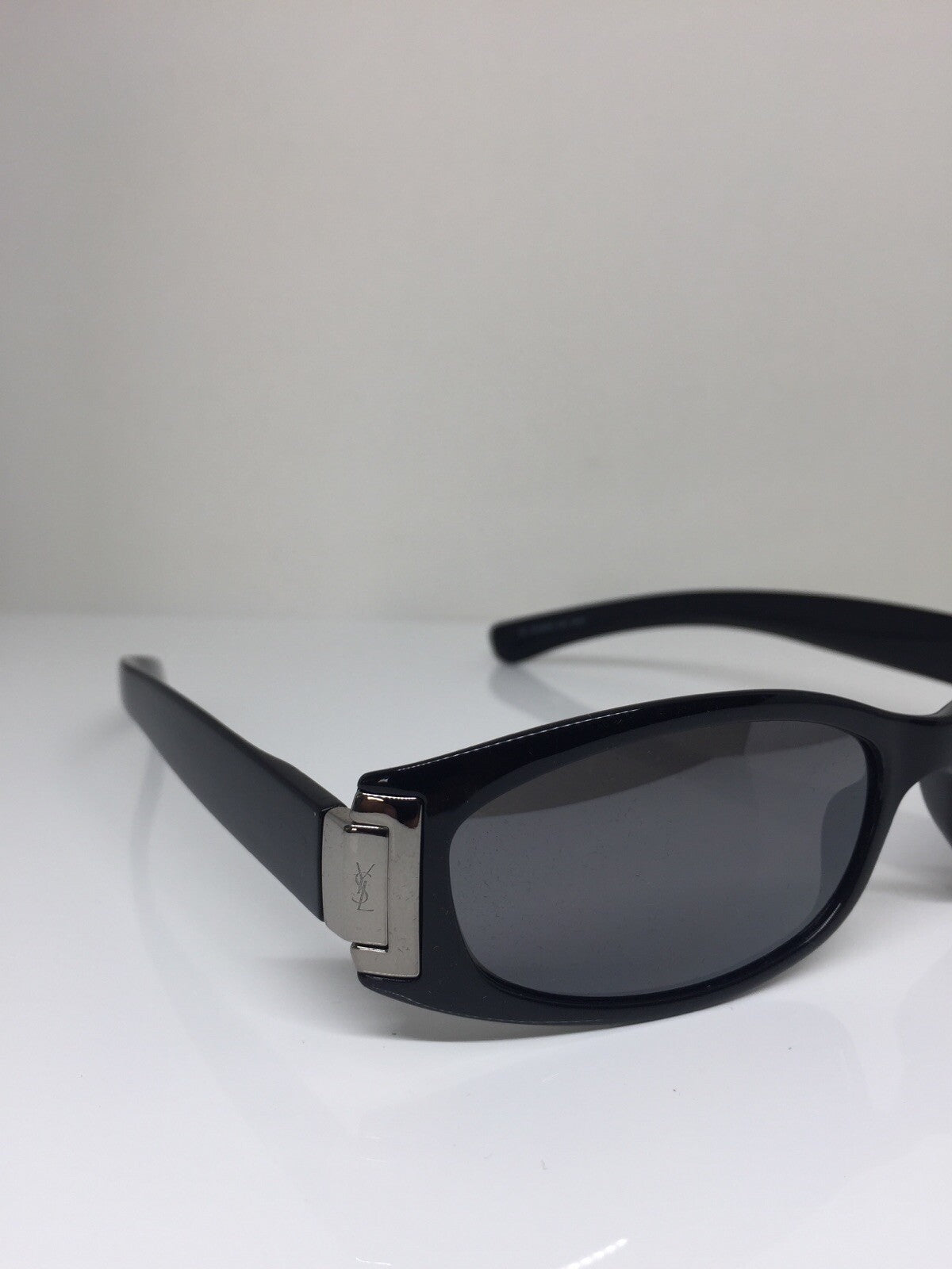 Vintage Yves Saint Laurent YSL 6004/S Black Sunglasses - Super Vision Optical