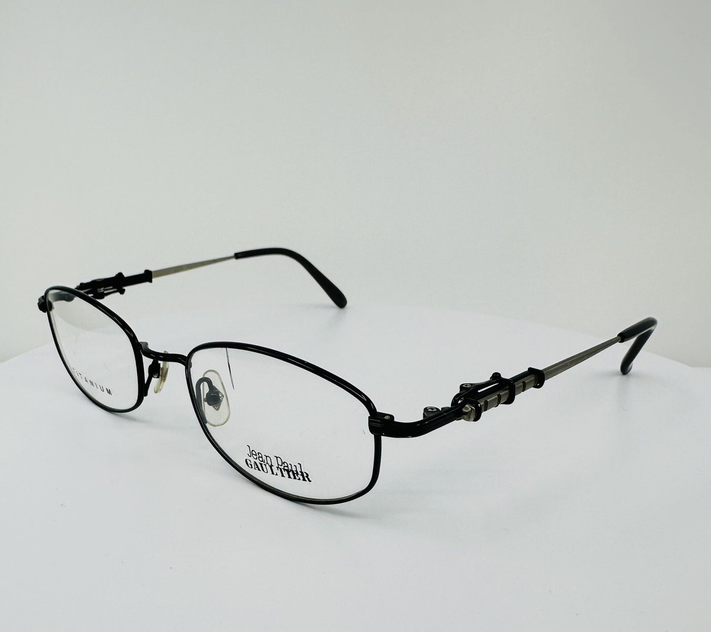Vintage Jean Paul Gaultier JPG 55-0040 Black Sunglasses - Super Vision Optical