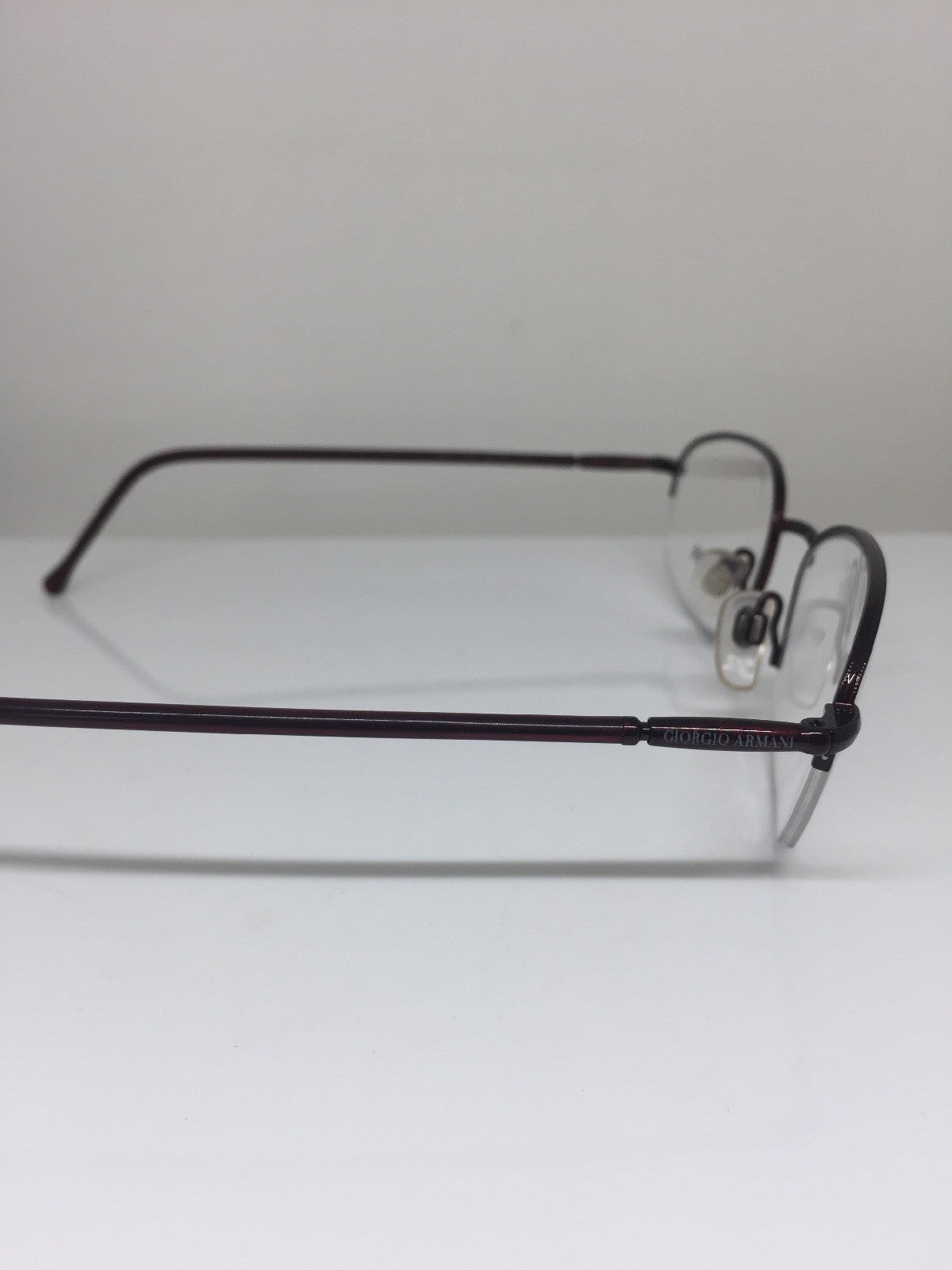 Vintage Giorgio Armani GA 255 Red Eyeglasses - Super Vision Optical