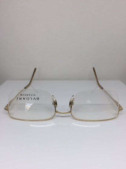 Vintage Bvlgari BVL 144-T Gold Eyeglasses - Super Vision Optical