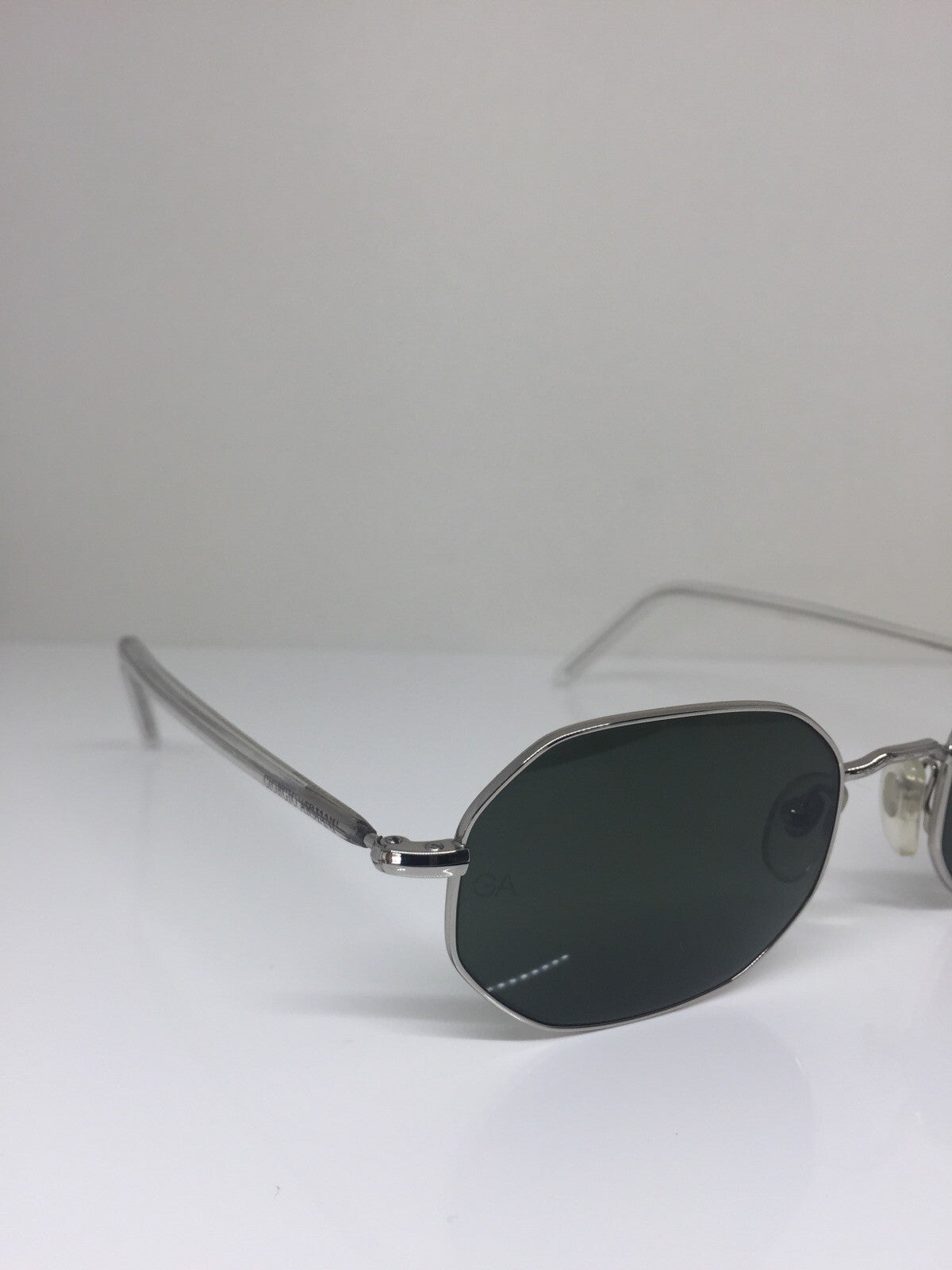 Vintage Giorgio Armani GA 664 Silver Sunglasses - Super Vision Optical