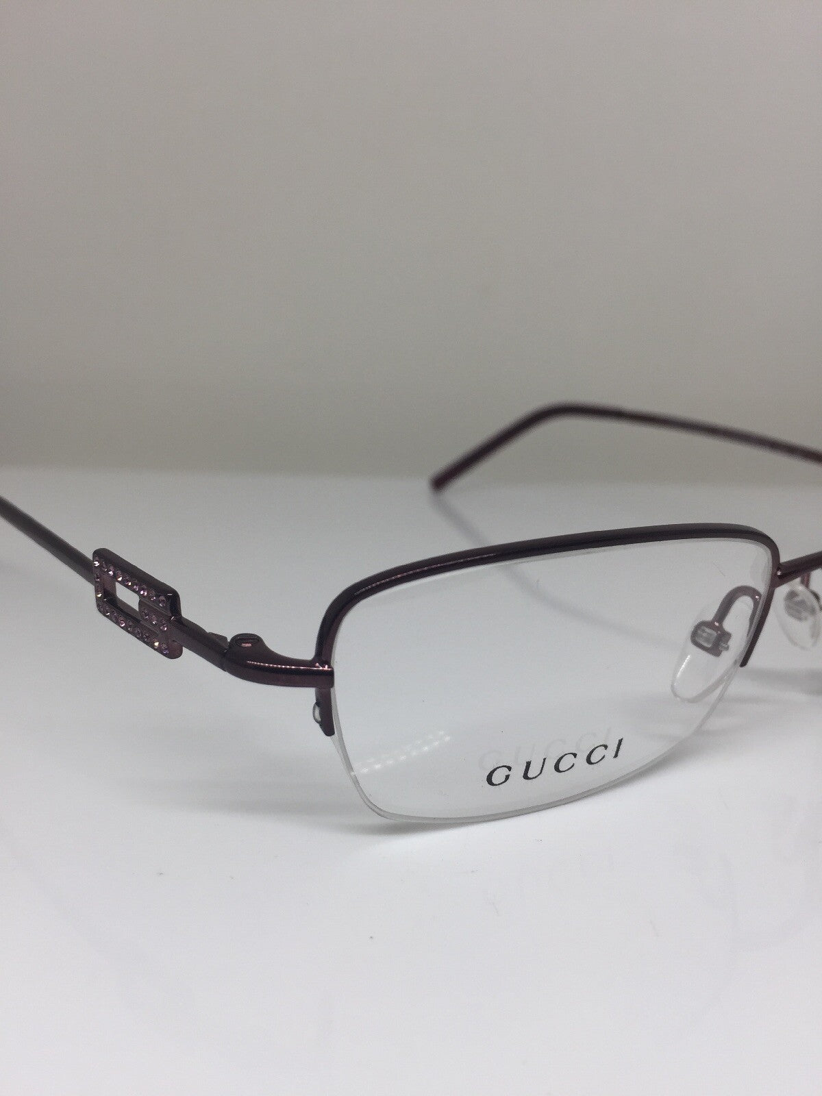 Vintage Gucci GG 2710 STRASS Purple Eyeglasses - Super Vision Optical