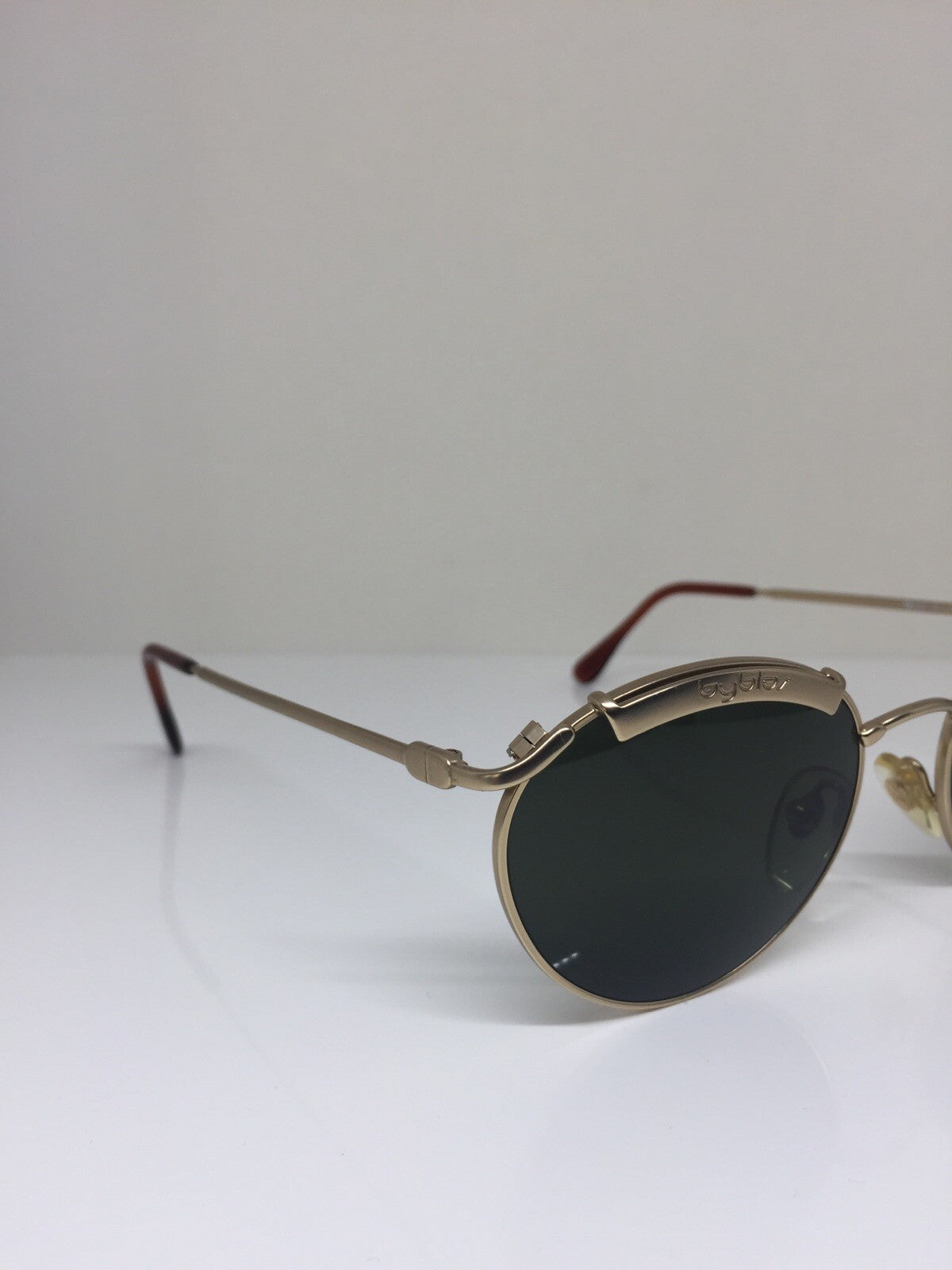 Vintage Byblos B 603-S Gold Sunglasses - Super Vision Optical