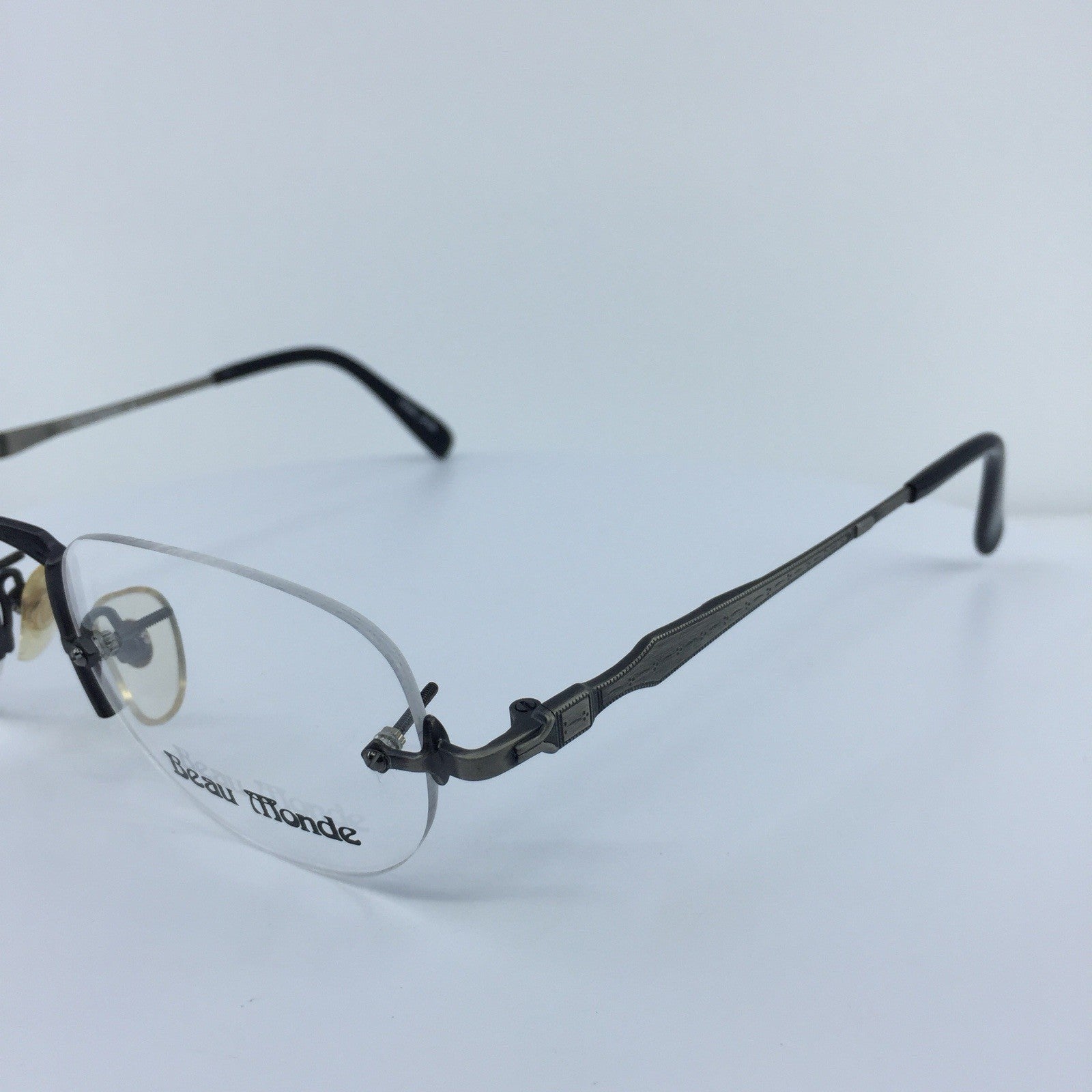 Vintage Beau Monde Collection Westbury Silver Eyeglasses - Super Vision Optical