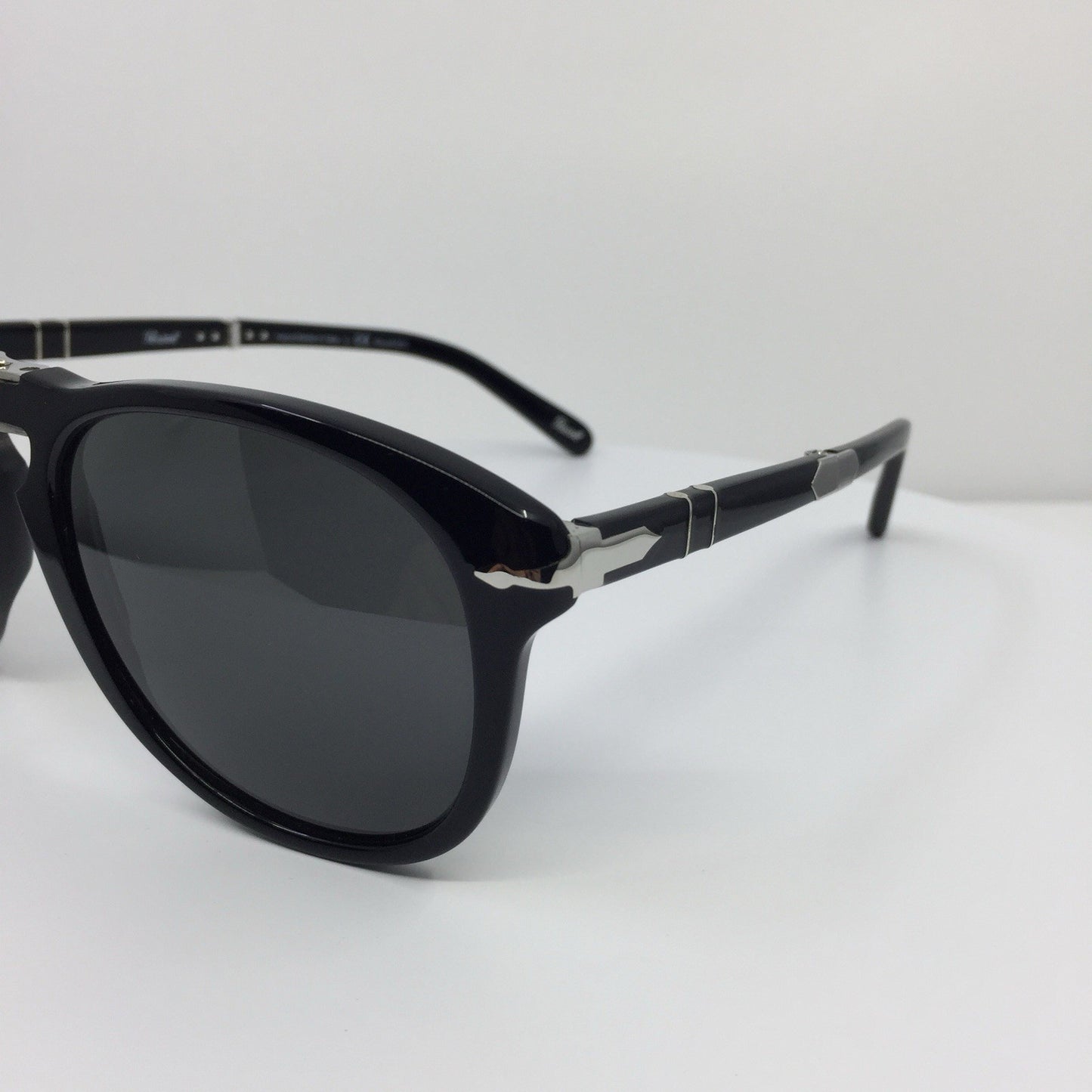 Vintage Persol PO0714SM Black Sunglasses - Super Vision Optical
