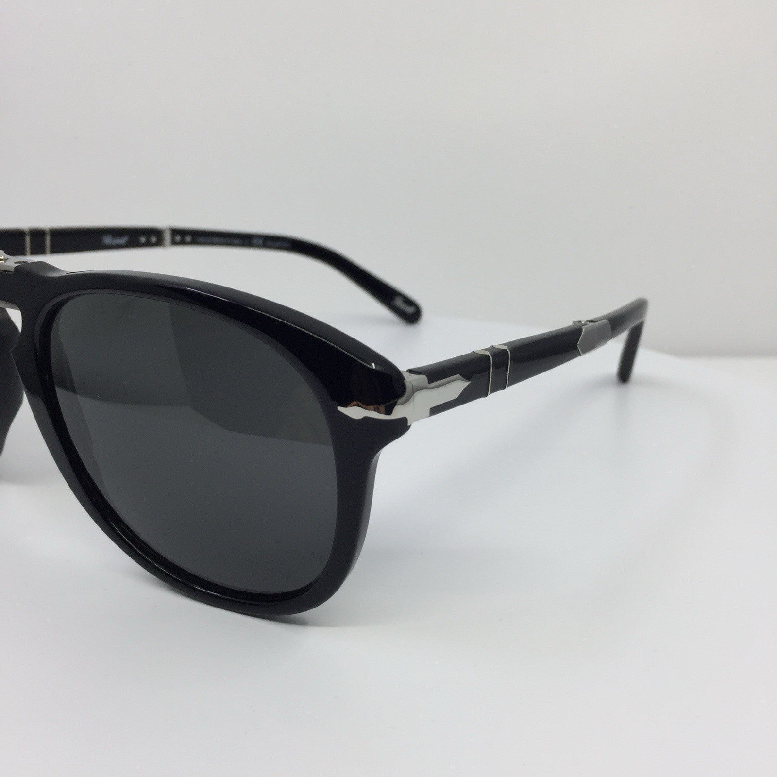 Vintage Persol PO0714SM Black Sunglasses - Super Vision Optical