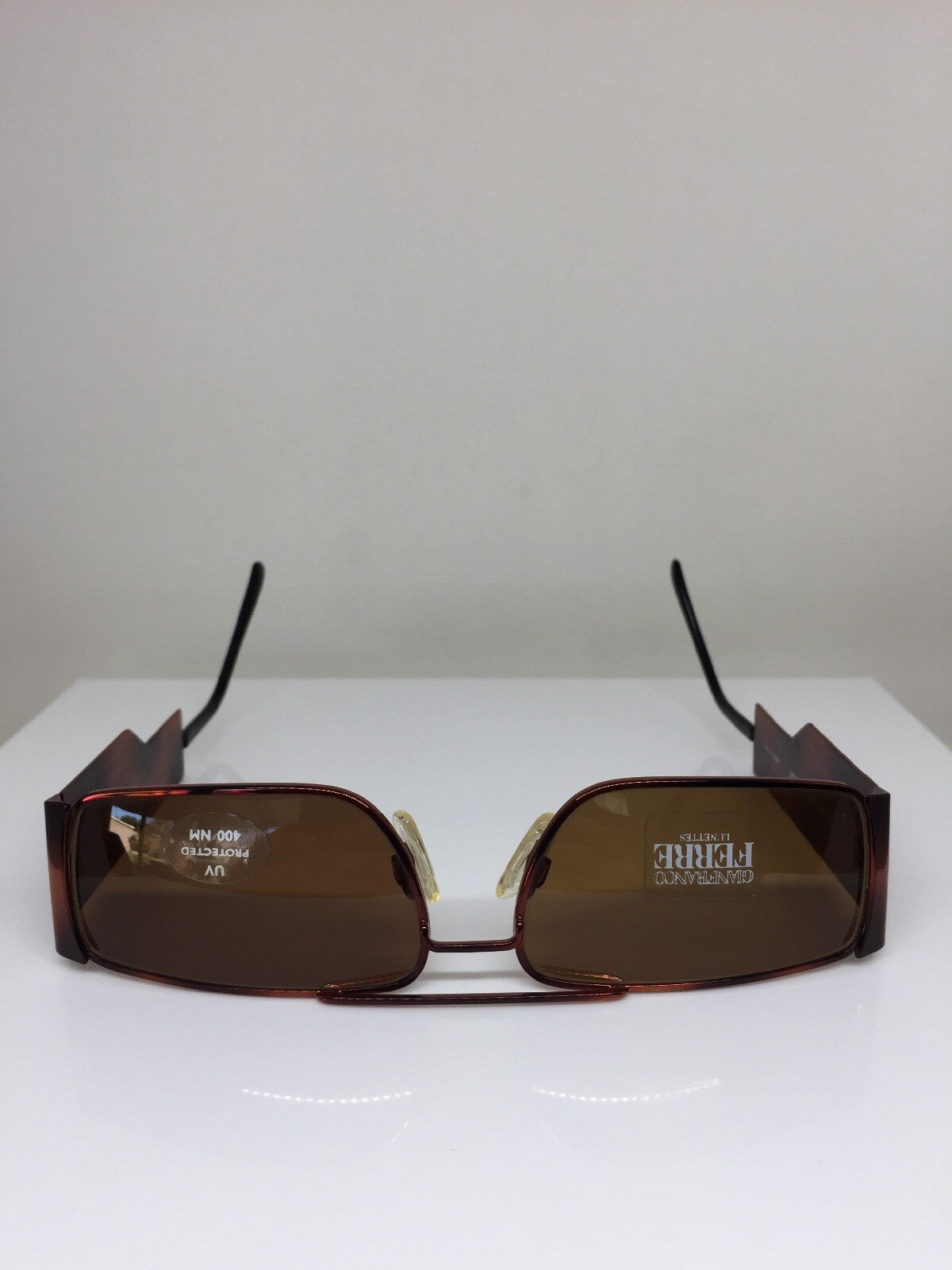 Vintage Gianfranco Ferre GFF 102-S Brown Sunglasses - Super Vision Optical