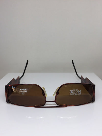 Vintage Gianfranco Ferre GFF 102-S Brown Sunglasses - Super Vision Optical