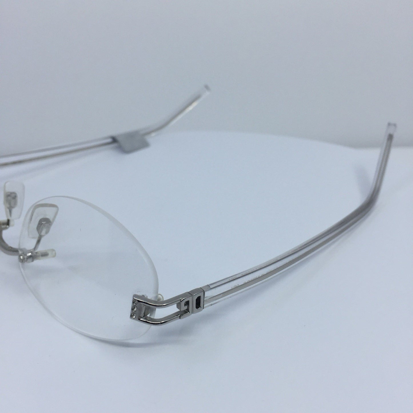 Vintage Dolce & Gabbana DG 460 Silver Eyeglasses - Super Vision Optical