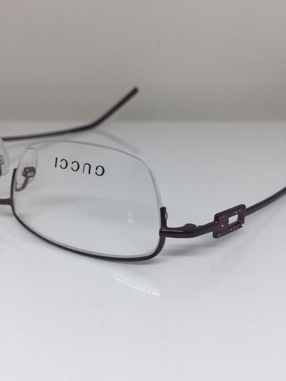 Vintage Gucci GG 2710 STRASS Purple Eyeglasses - Super Vision Optical
