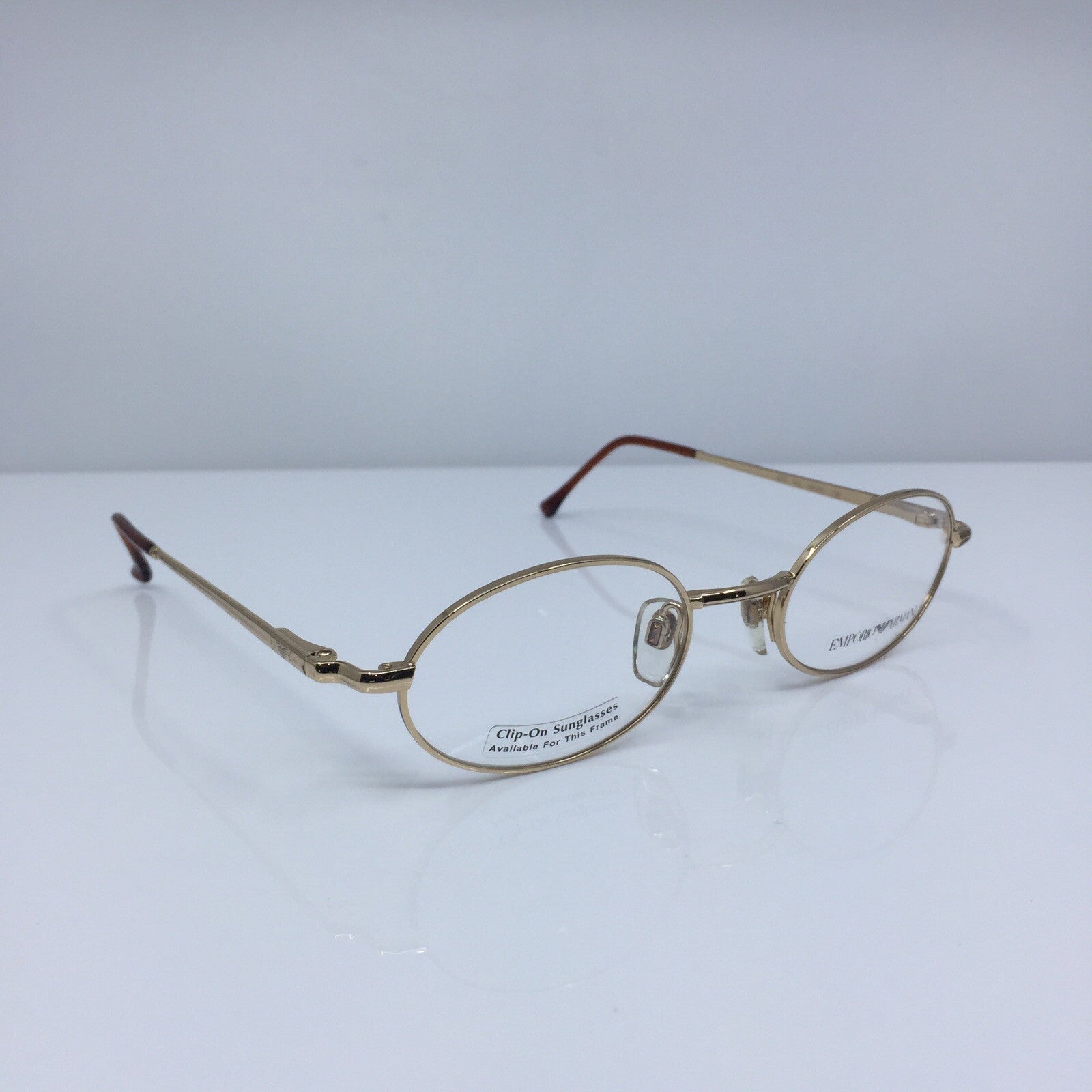 Vintage Emporio Armani EA 077 Gold Eyeglasses - Super Vision Optical