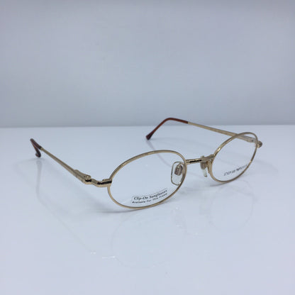 Vintage Emporio Armani EA 077 Gold Eyeglasses - Super Vision Optical