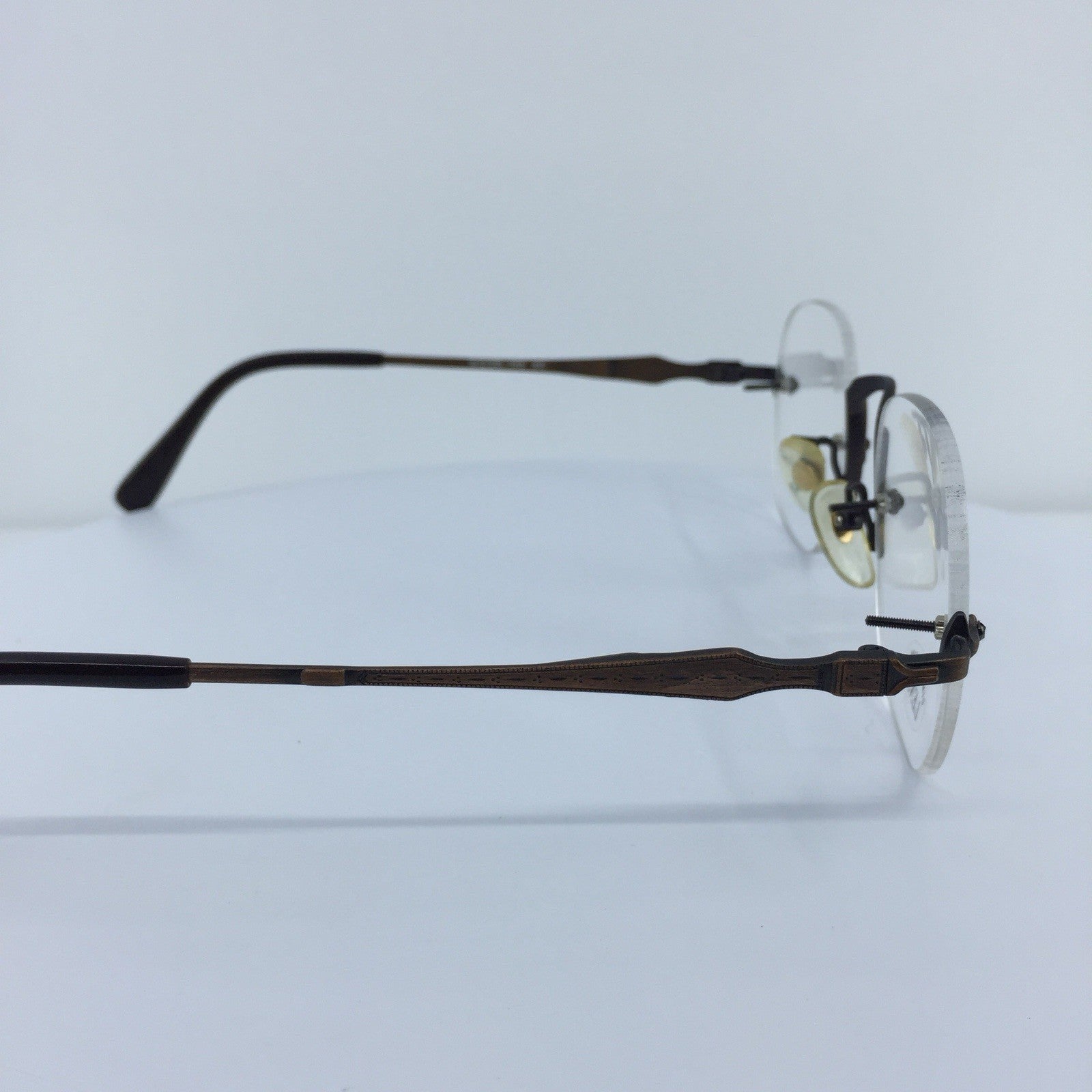 Vintage Beau Monde Collection Westbury Brown Eyeglasses - Super Vision Optical