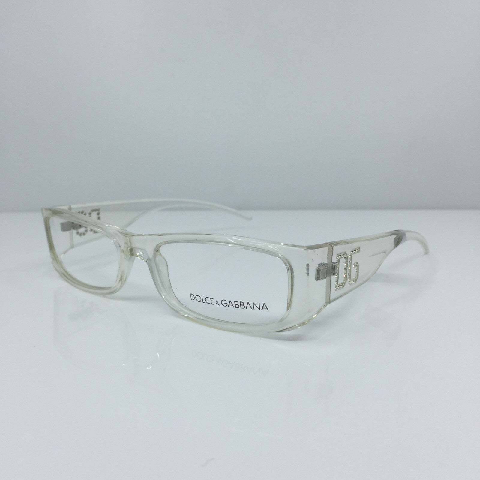 Vintage Dolce & Gabbana DG 494 Clear Eyeglasses - Super Vision Optical