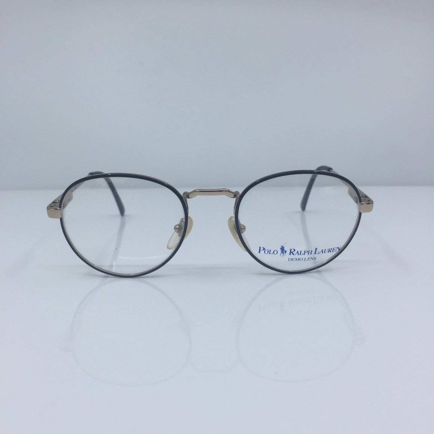 Vintage Ralph Lauren Polo Prep 80 Black Eyeglasses - Super Vision Optical