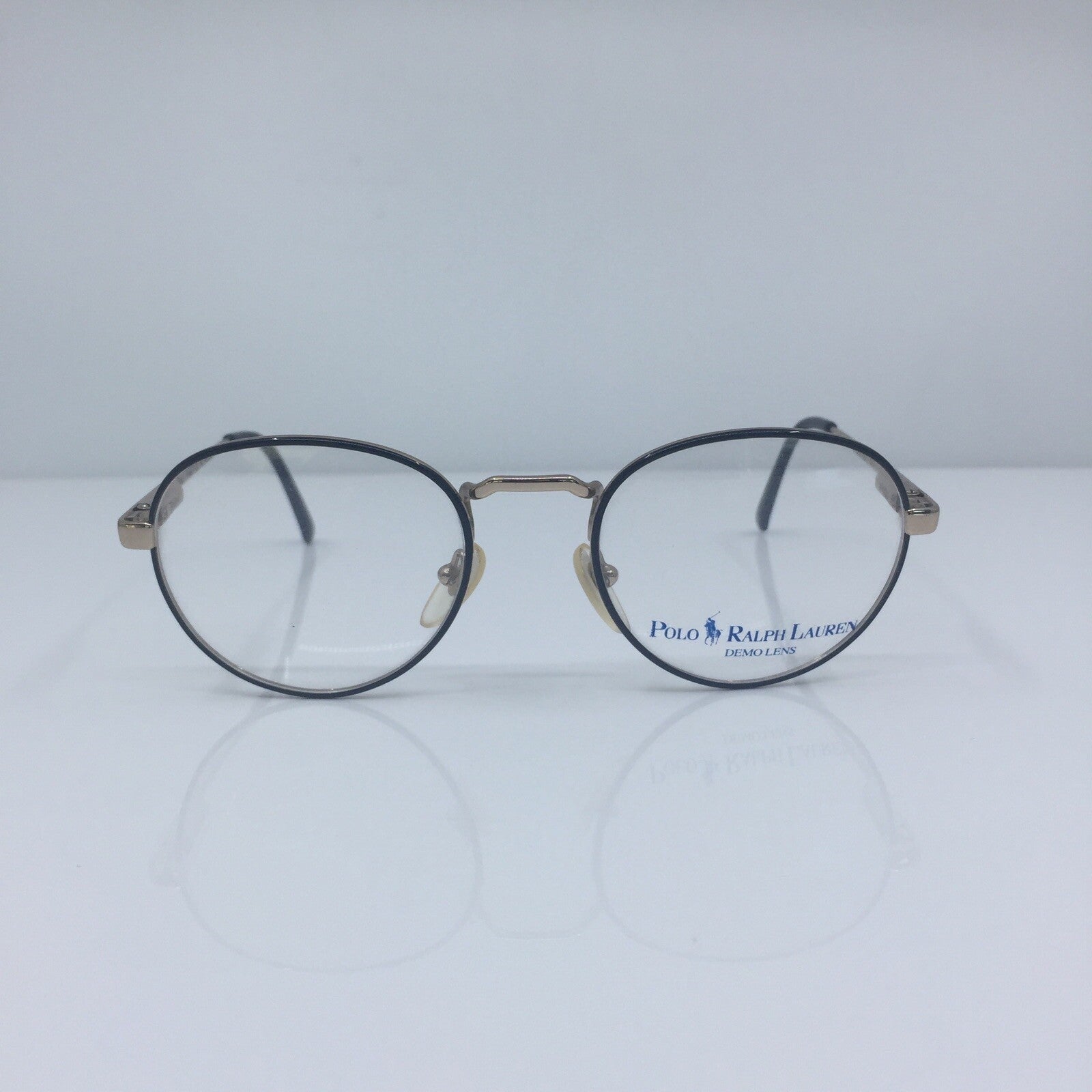 Vintage Ralph Lauren Polo Prep 80 Black Eyeglasses - Super Vision Optical