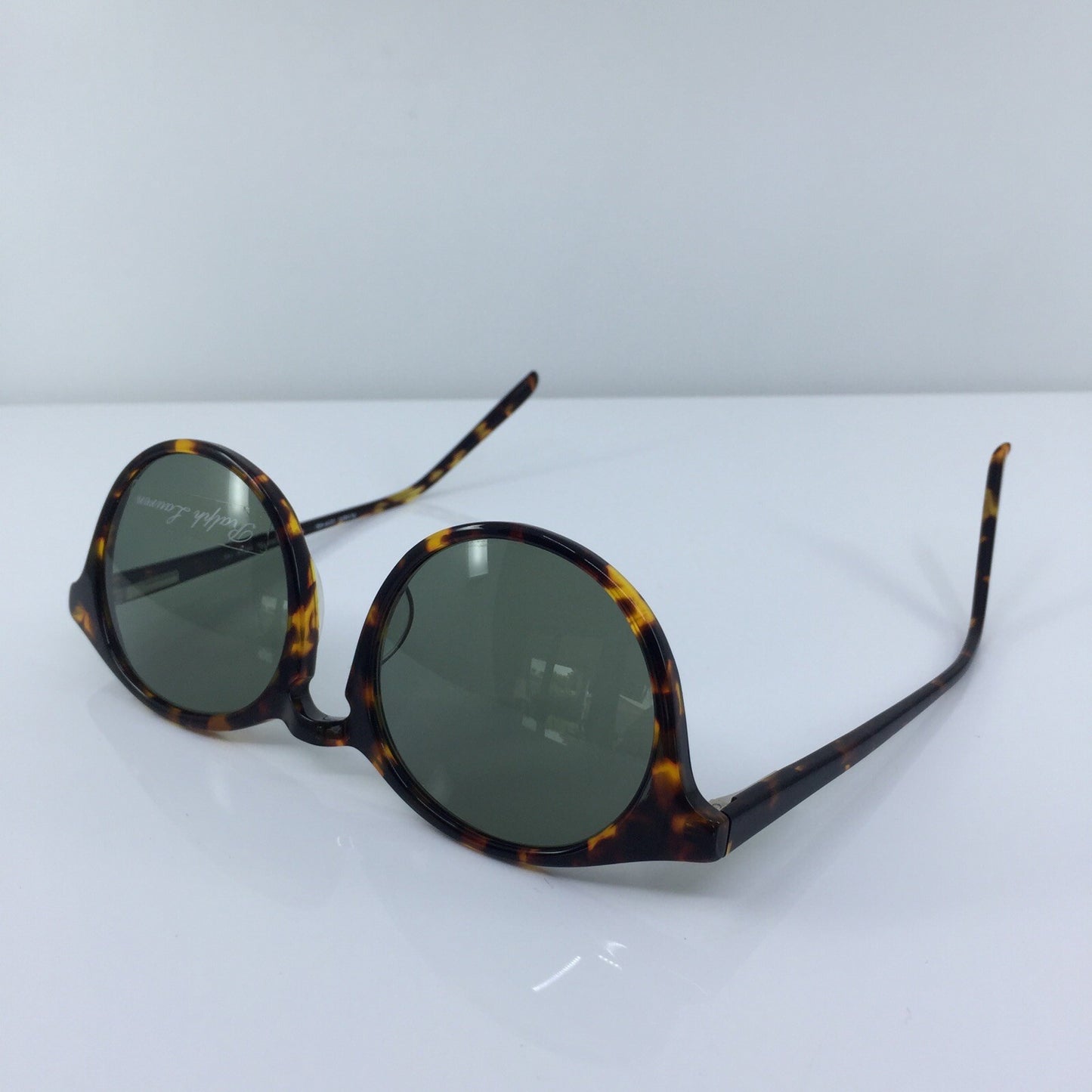 Vintage Polo Ralph Lauren PL 100/S Black Sunglasses - Super Vision Optical