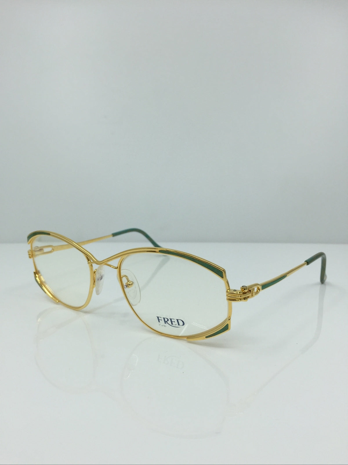 Vintage FRED Lunettes Paris Joyau Gold Sunglasses - Super Vision Optical
