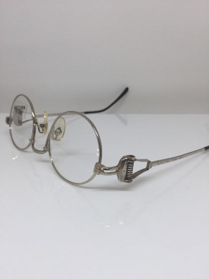 Vintage Jean Paul Gaultier JPG 55-5106 Silver Sunglasses - Super Vision Optical
