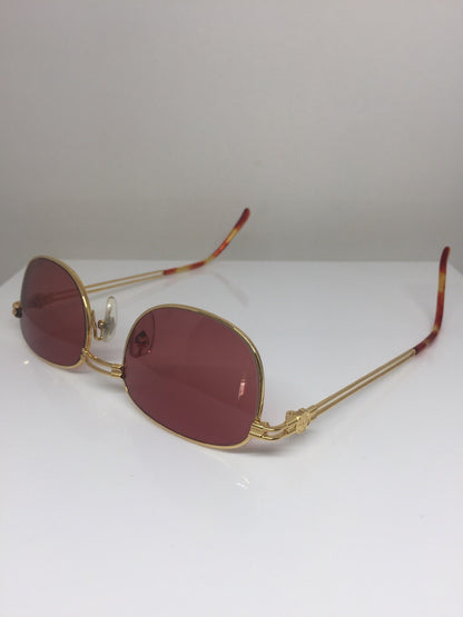 Vintage Jean Paul Gaultier JPG 57-5108 Gold Sunglasses - Super Vision Optical