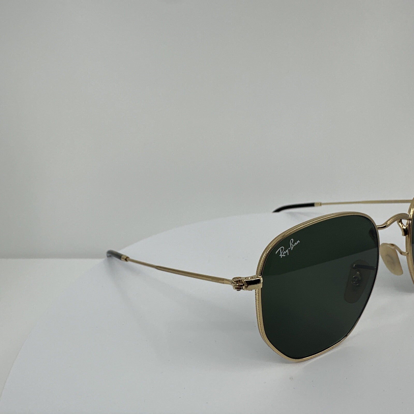 Vintage Ray-Ban RB3548N 001 51-21 Gold Sunglasses - Super Vision Optical