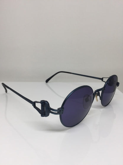 Vintage Jean Paul Gaultier JPG 55-5106 Silver Sunglasses - Super Vision Optical