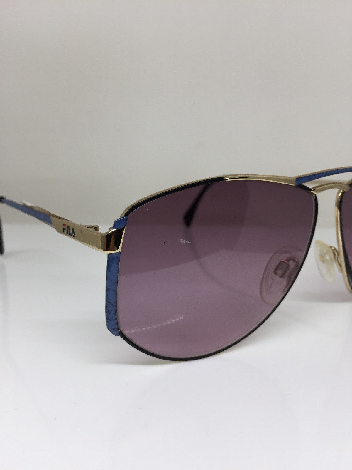 Vintage Fila Sport FILA 8805 Gold Sunglasses - Super Vision Optical