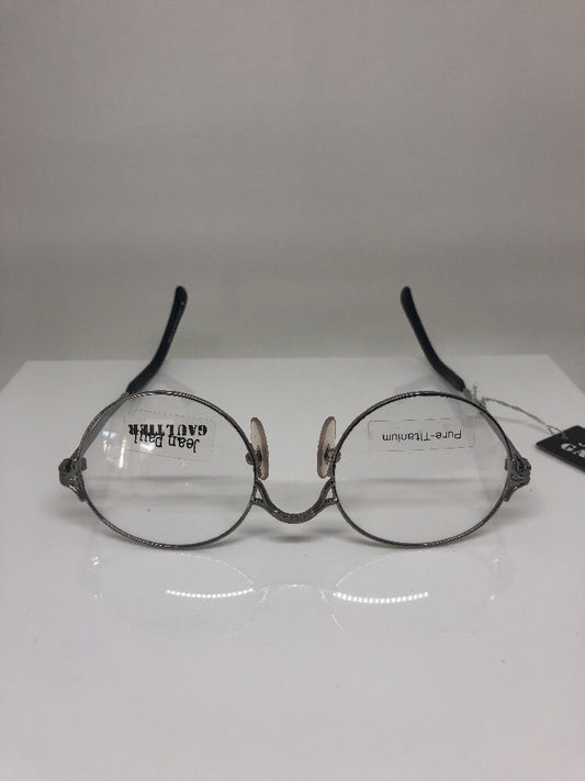 Vintage Jean Paul Gaultier JPG 55-4181 Silver Sunglasses - Super Vision Optical