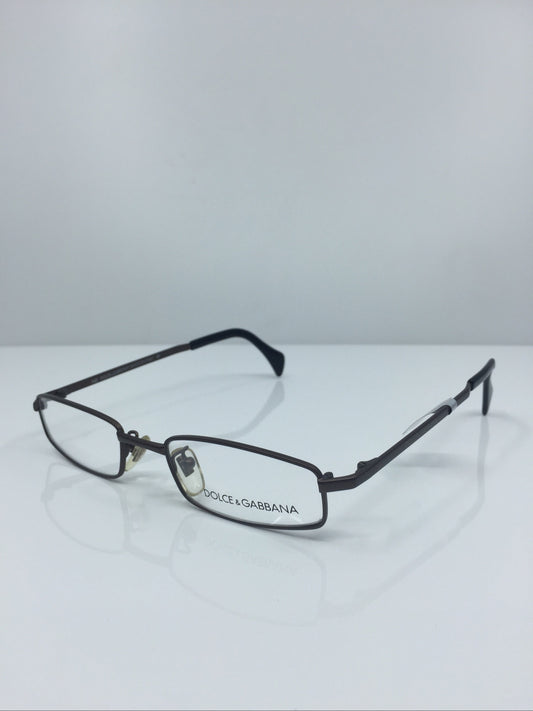 Vintage Dolce & Gabbana DG 357 Brown Eyeglasses - Super Vision Optical