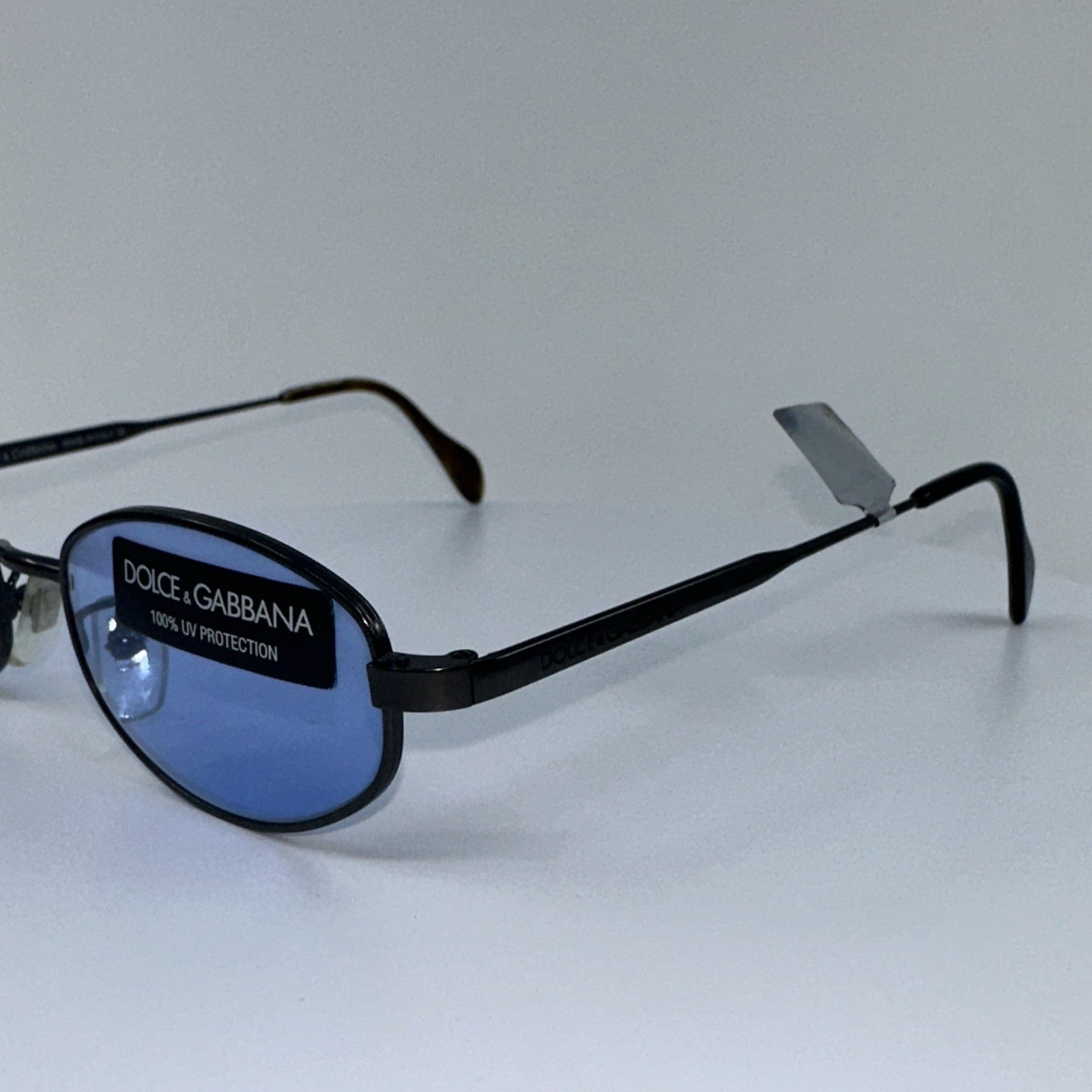 Vintage Dolce & Gabbana DG 107 Gunmetal Sunglasses - Super Vision Optical