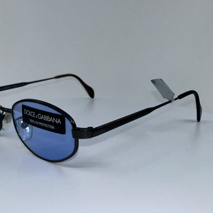Vintage Dolce & Gabbana DG 107 Gunmetal Sunglasses - Super Vision Optical