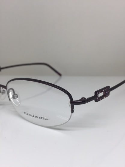 Vintage Gucci GG 2709 Strass Purple Eyeglasses - Super Vision Optical