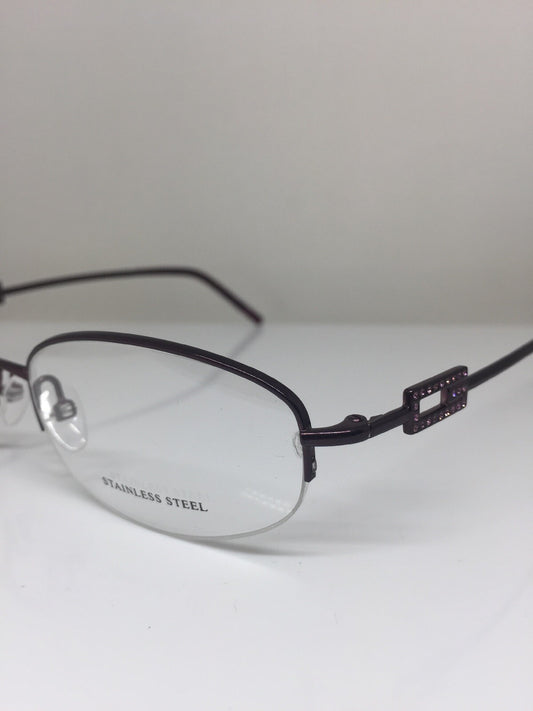 Vintage Gucci GG 2709 Strass Purple Eyeglasses - Super Vision Optical